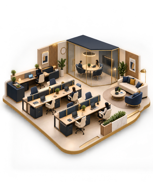 Premium Co-Working Space - Brighht India