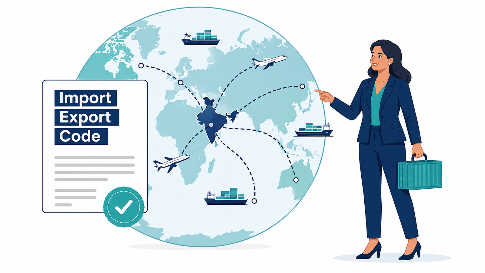 Import Export Code Registration
